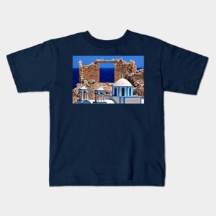 Sacred gate of the Aegean Kids T-Shirt